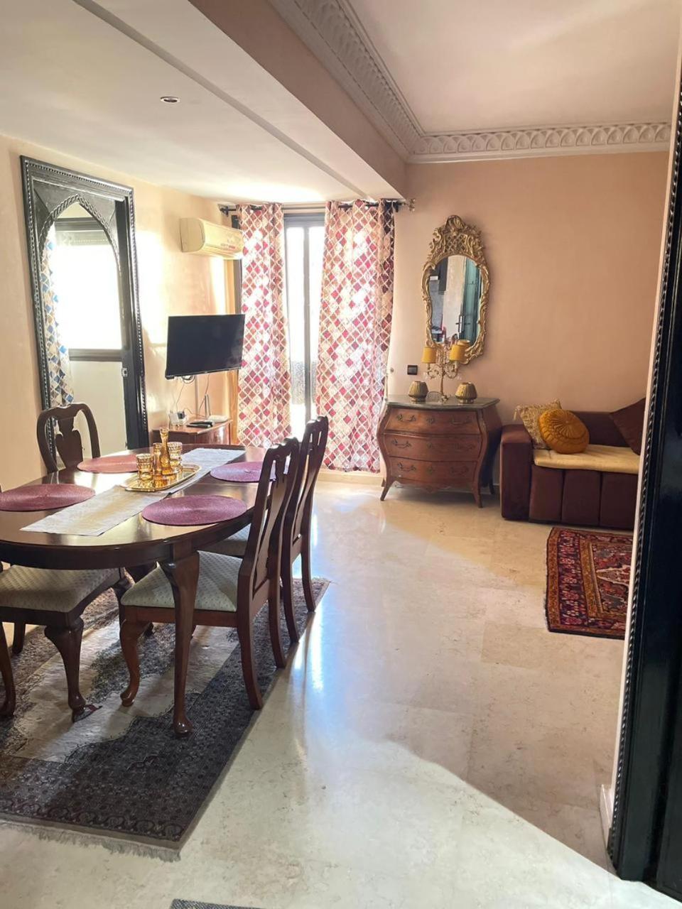 Luxury Apartment 2 In The Heart Of Gueliz, Wifi, Pool Marrakesh Bagian luar foto